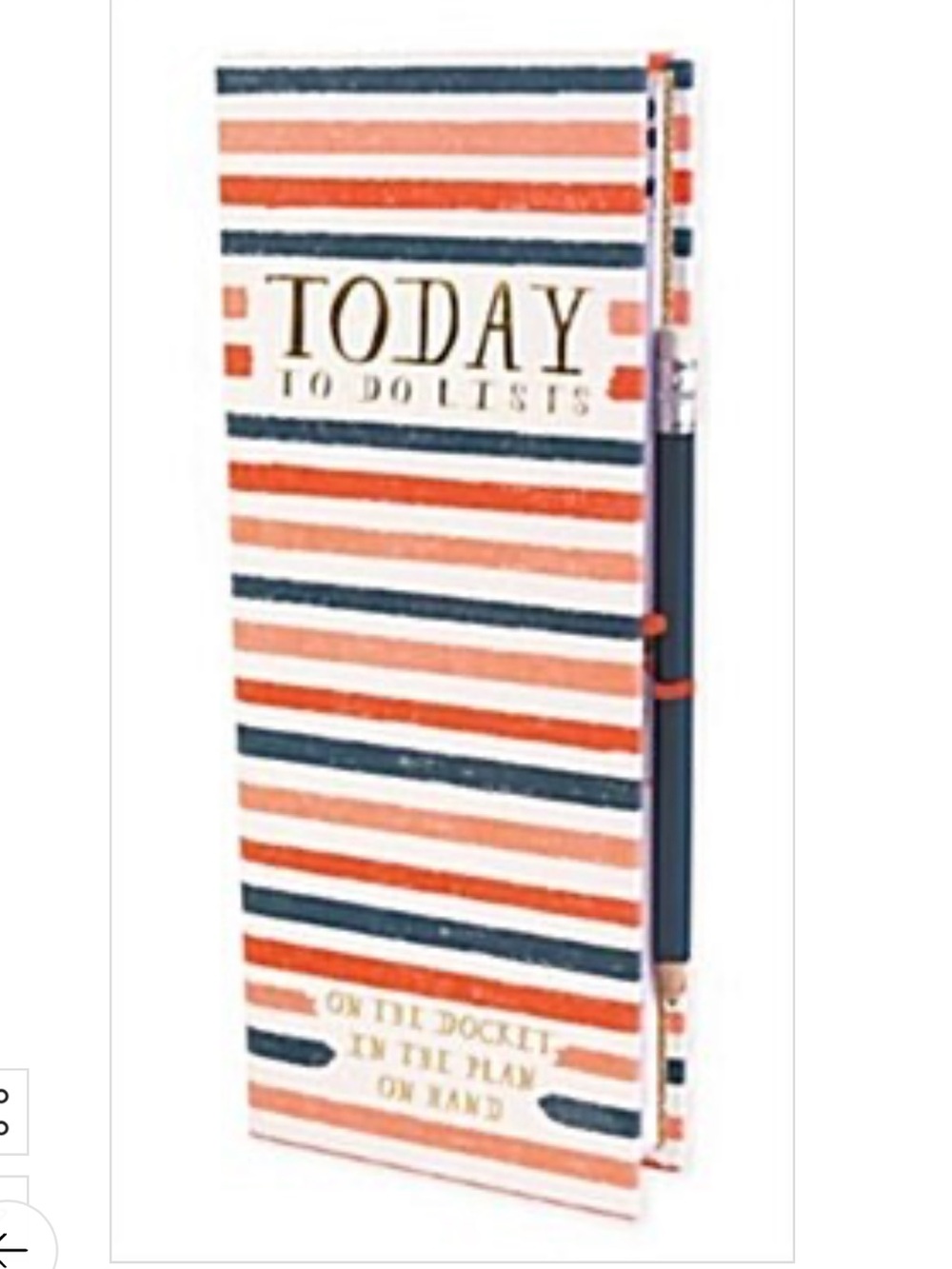 NEW Today to do lists w/4 notepads and pencil